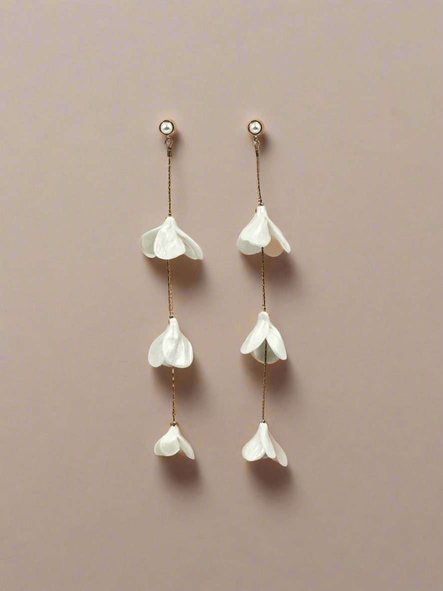 Harmonia 3:3 - Boucles d’oreilles pendantes en Céramique