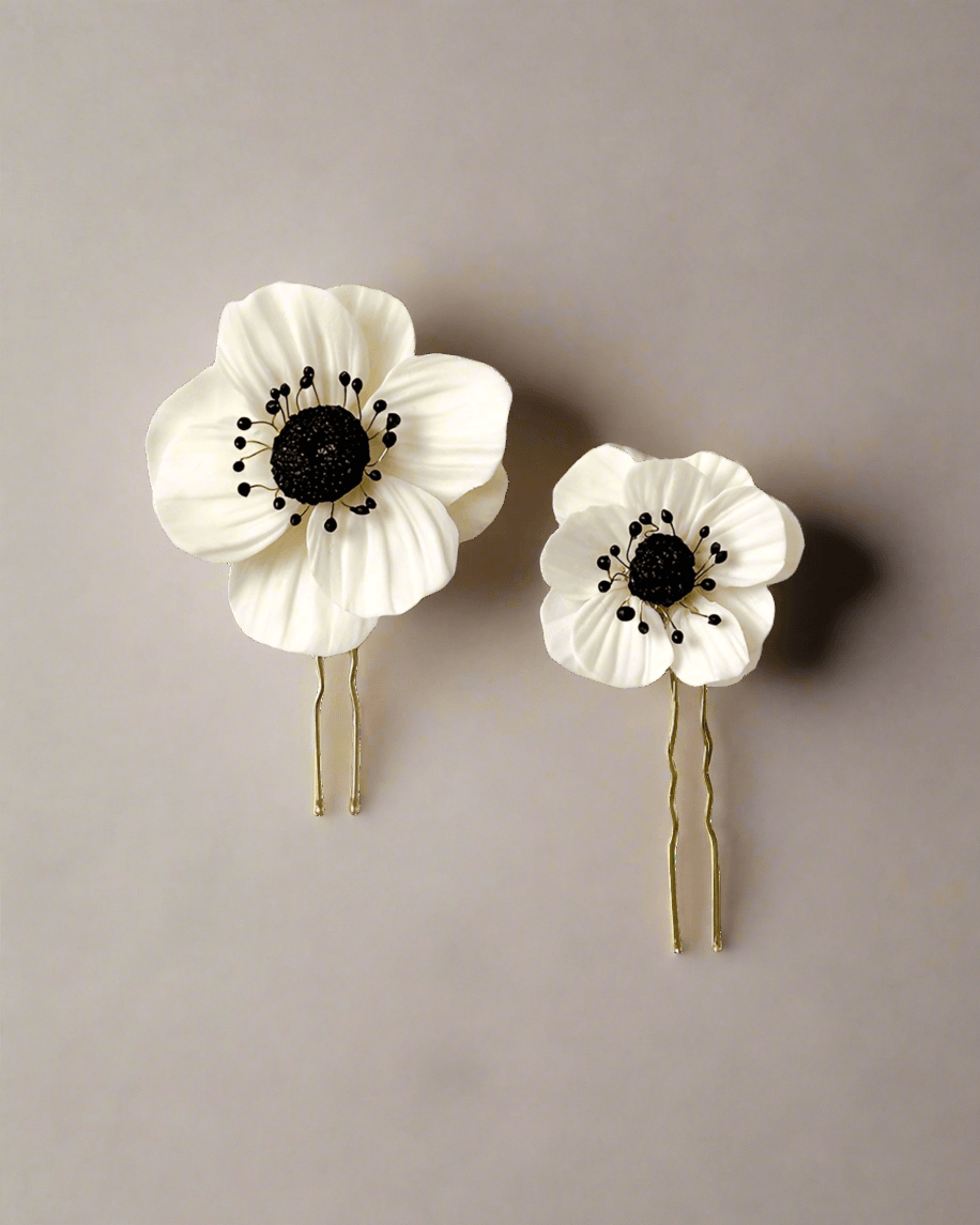 Anemone Pics à cheveux - Lot de 2