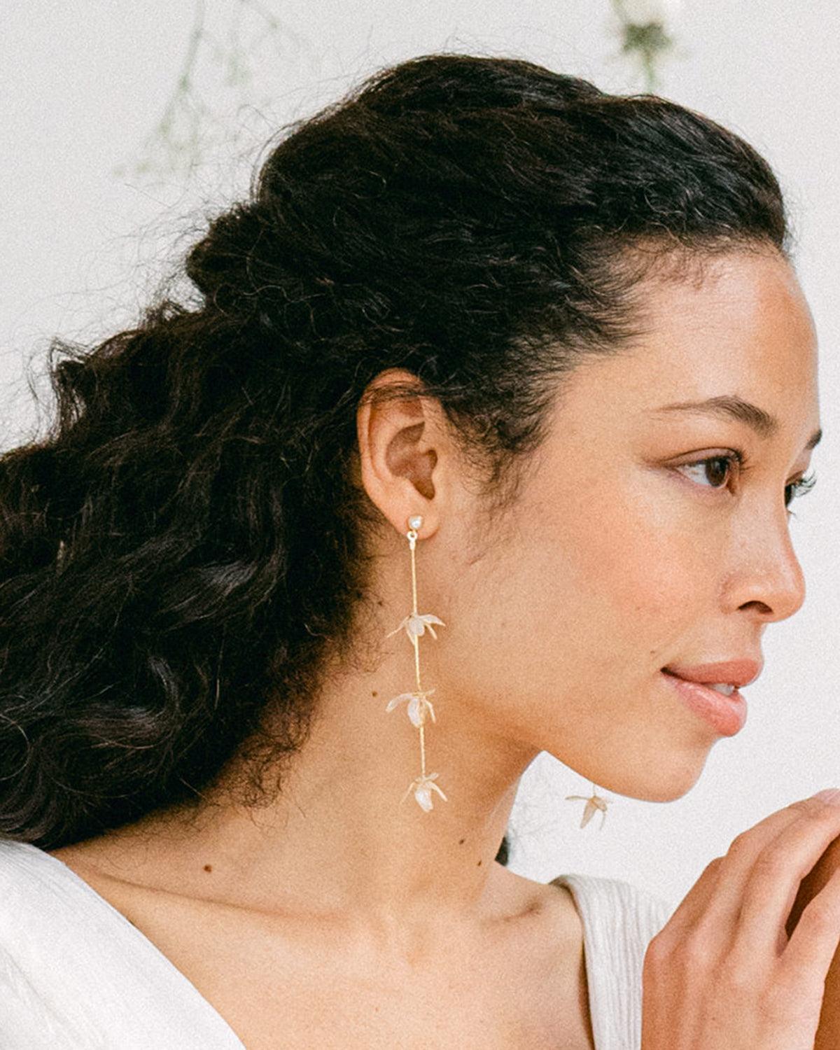 Cecilia 3:3 - Resin Drop Earrings
