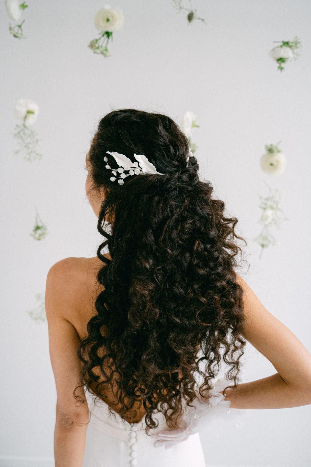 Lily of the Valley Comb - Two Sides