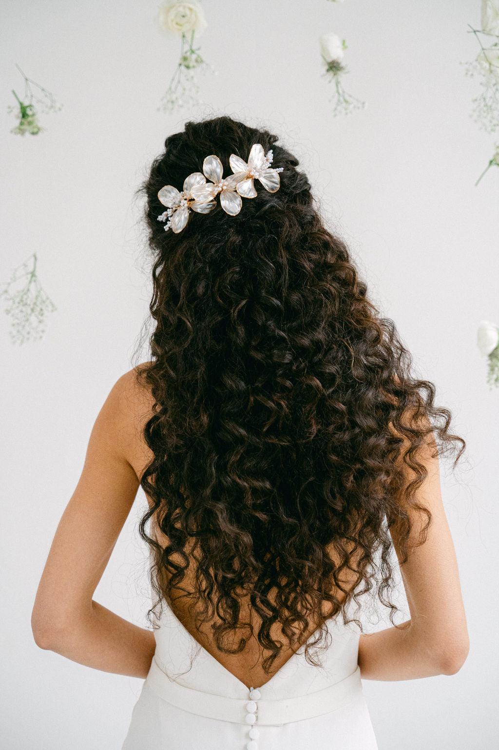 Anthenia Mother-of-pearl resin comb