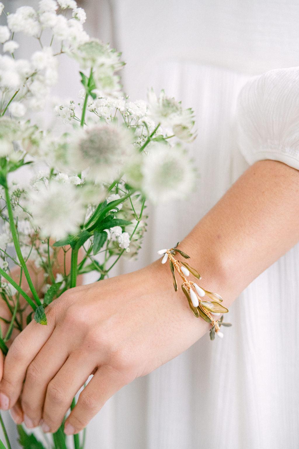 Rosemary Bracelet en résine et céramique