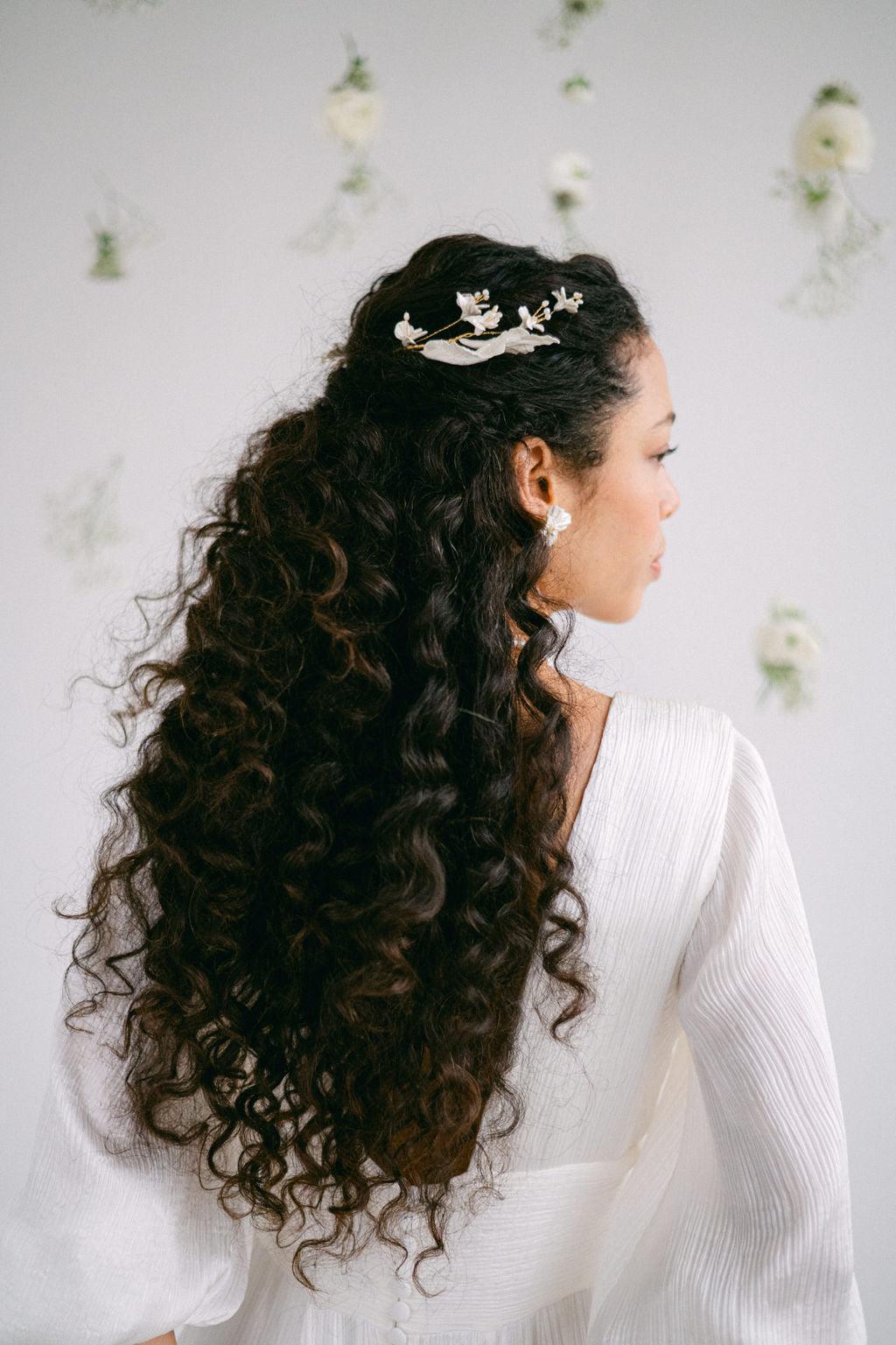 Harmonia Vigne à cheveux - Deux côtés