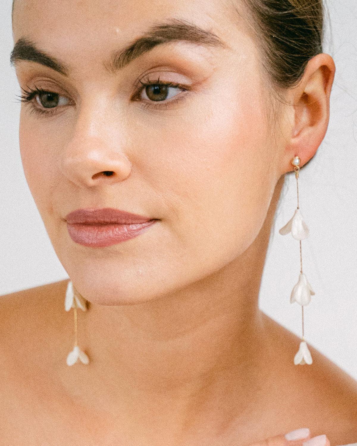 Harmonia 3:3 - Boucles d’oreilles pendantes en Céramique