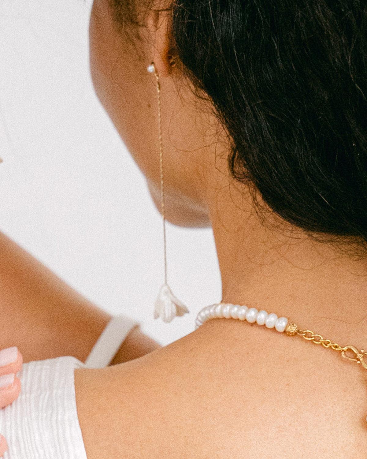 Harmonia 3:1 - Boucles d’oreilles pendantes en Céramique