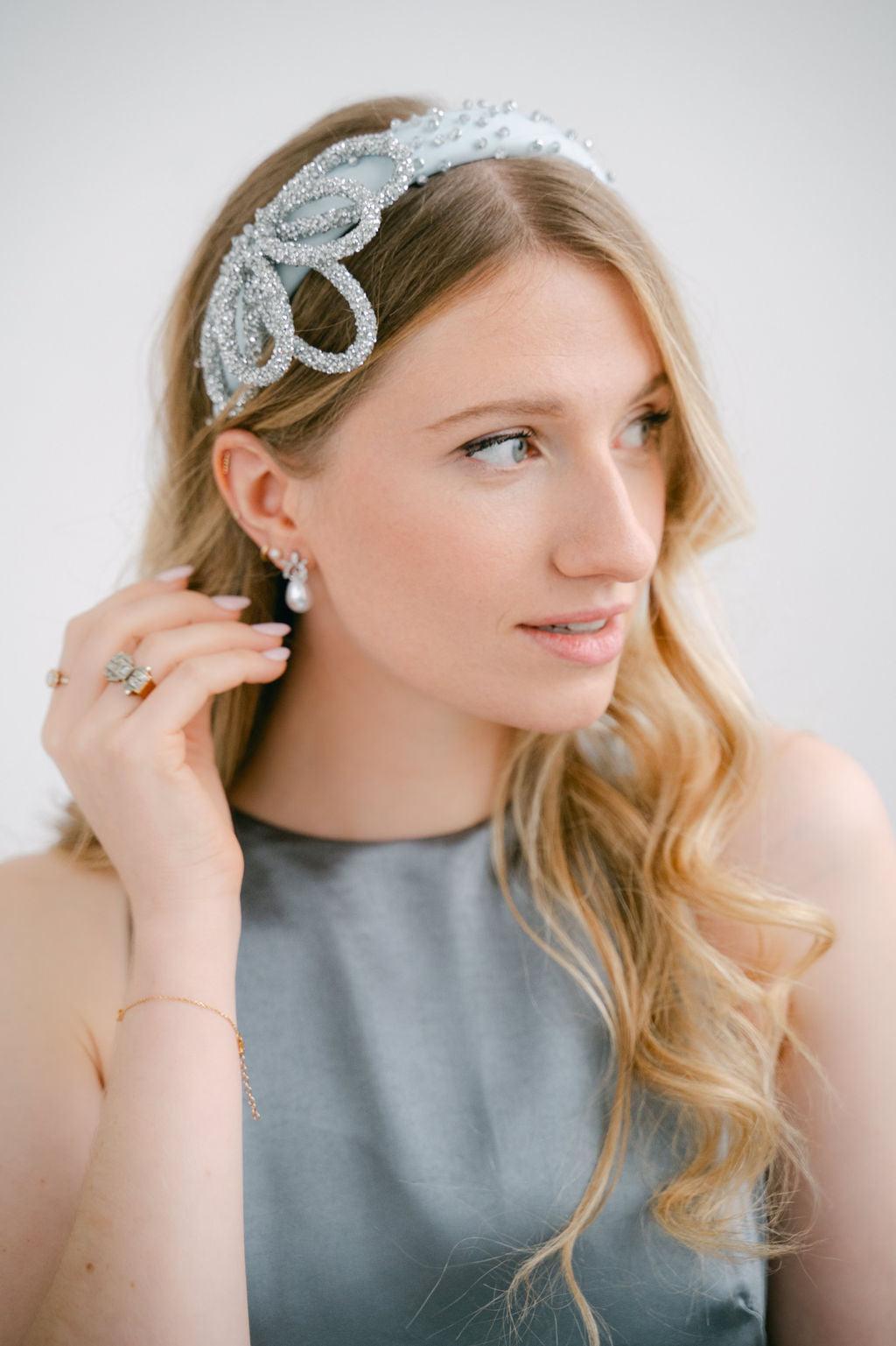 FLOWER - Pearl drop dangle earrings