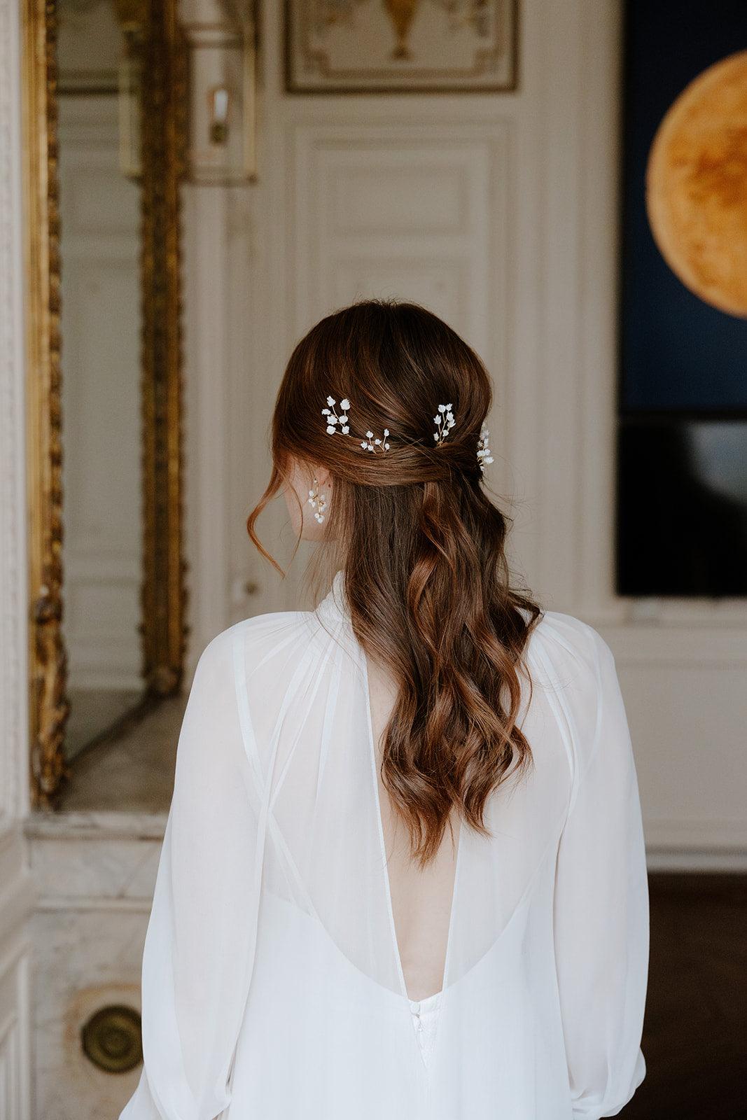 Gypso - Boucles d’oreilles pendantes en céramique