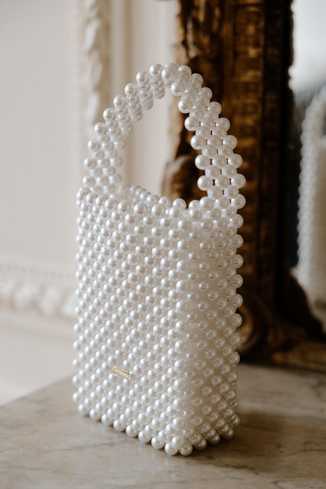 Penélope Sac de mariage en perles