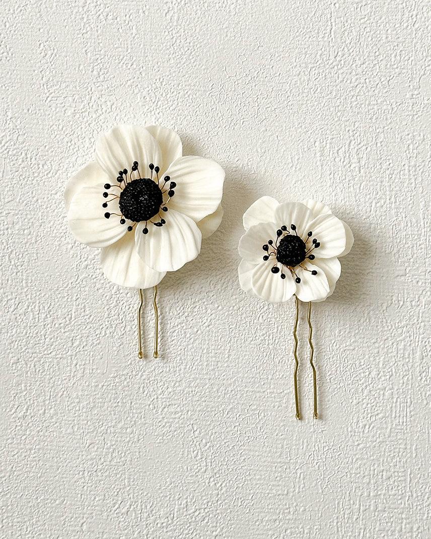 Anemone Pics à cheveux - Lot de 2