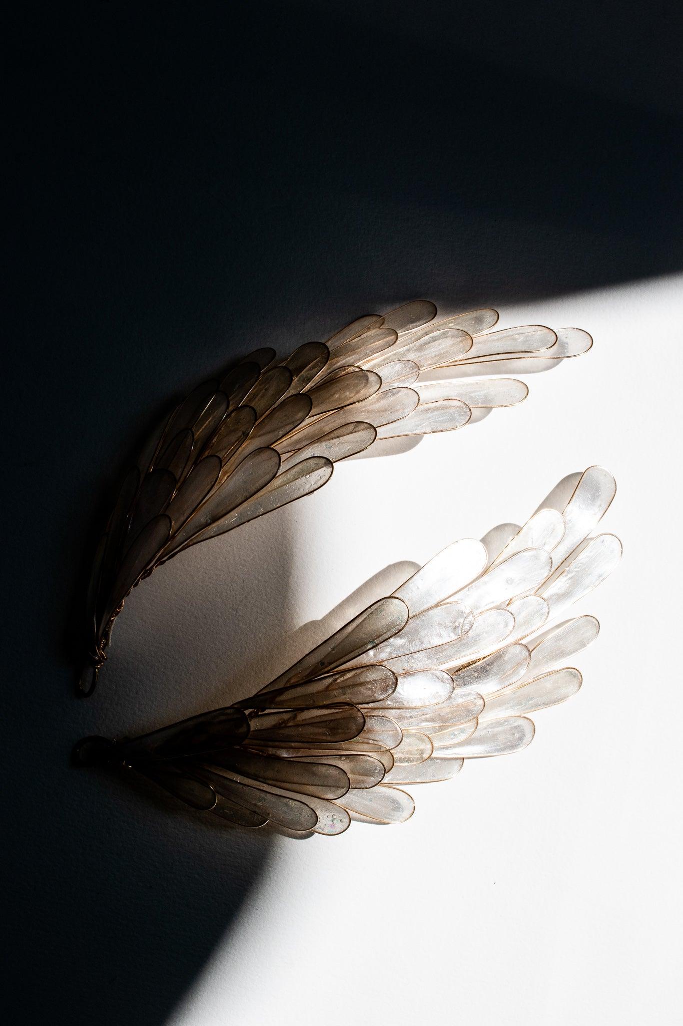 Angel Wings Comb - Two Sides