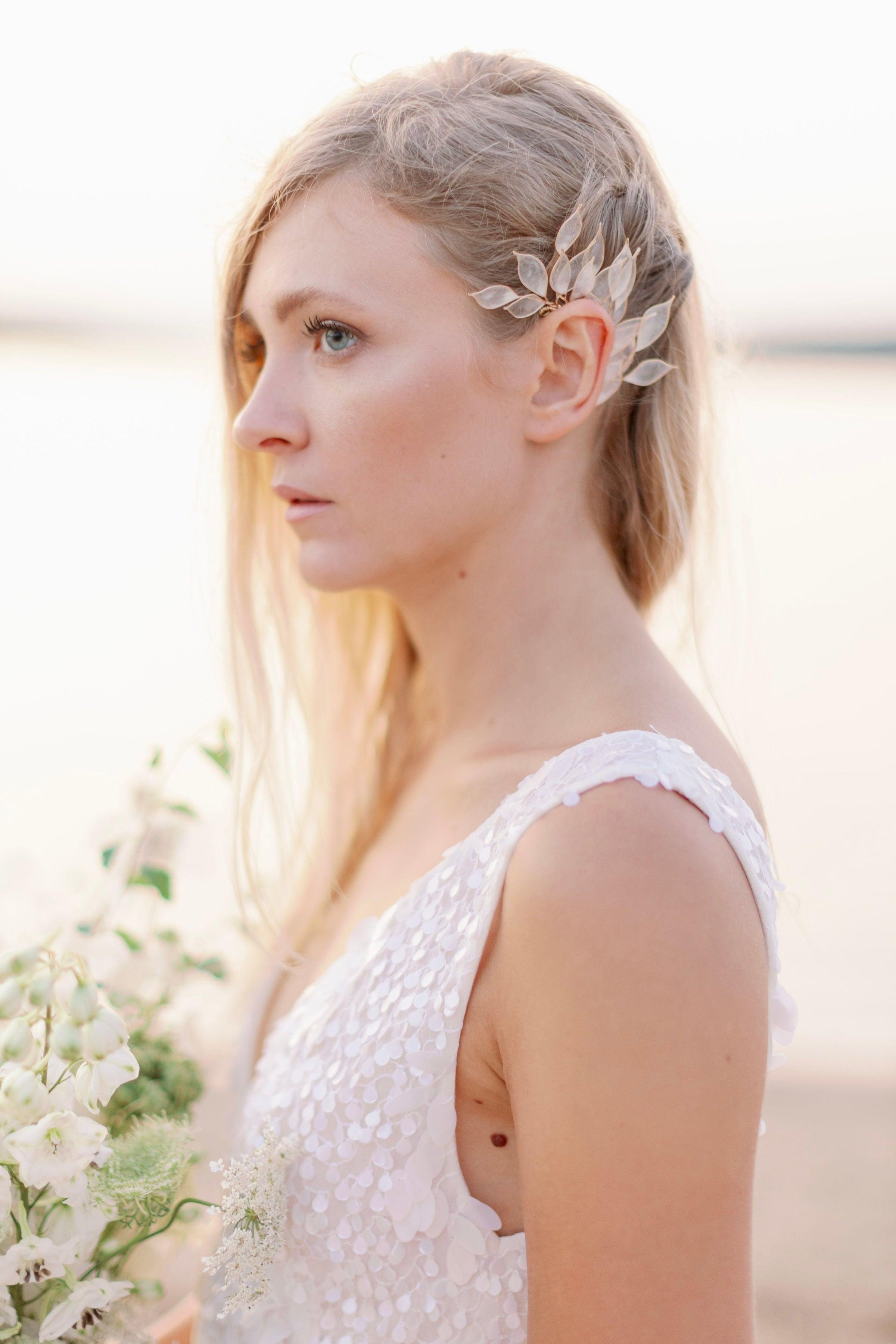Feather Ear Wrap en rèsine