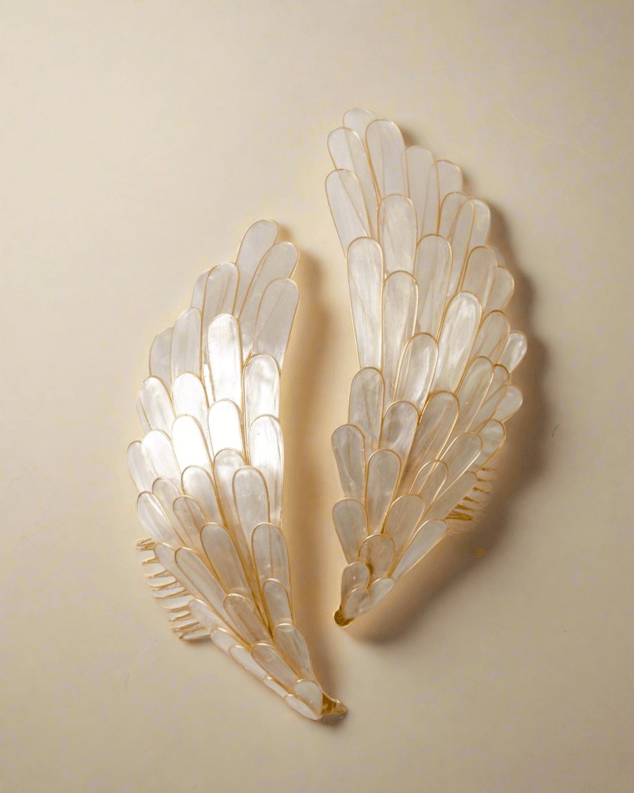 Angel Wings Comb - Two Sides