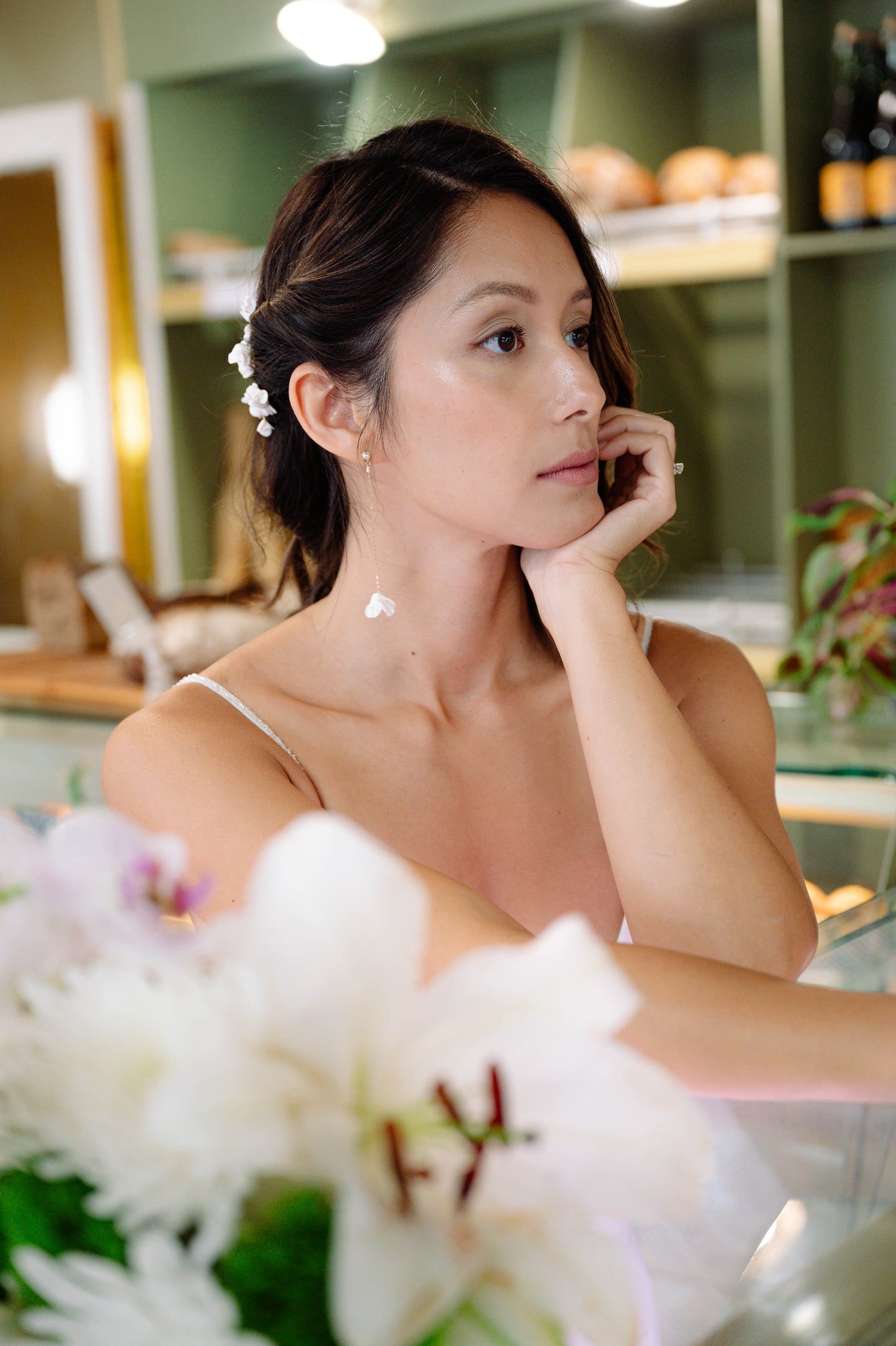 Harmonia 3:1 - Ceramic Dangle Earrings