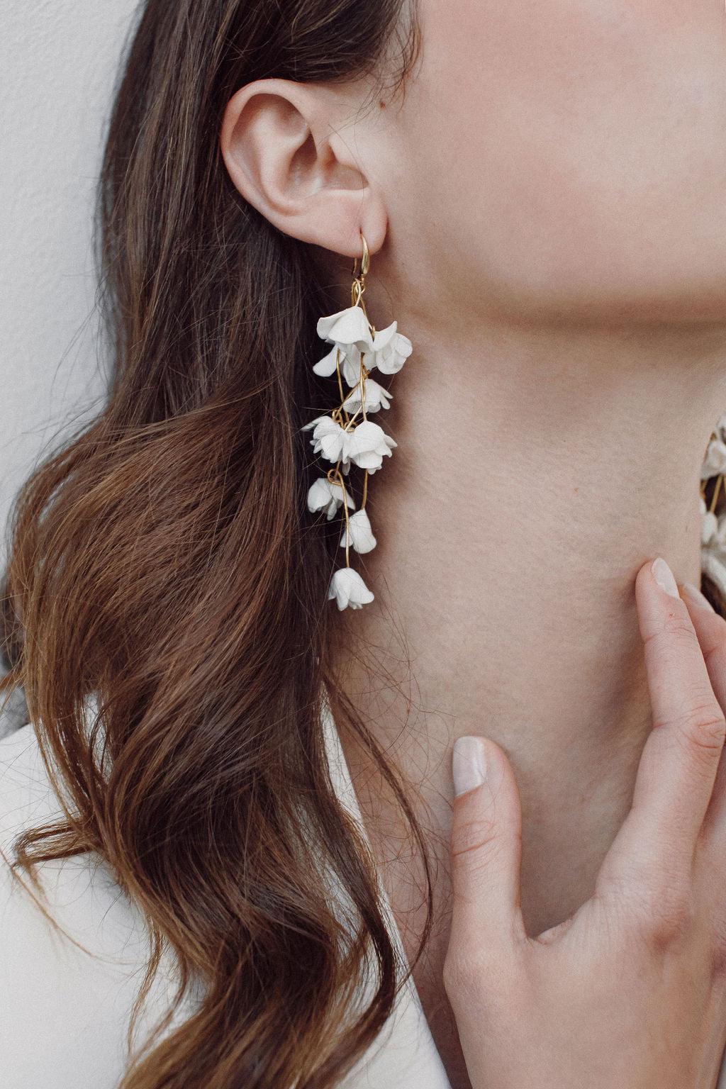 Chloris Drop Hook Earrings