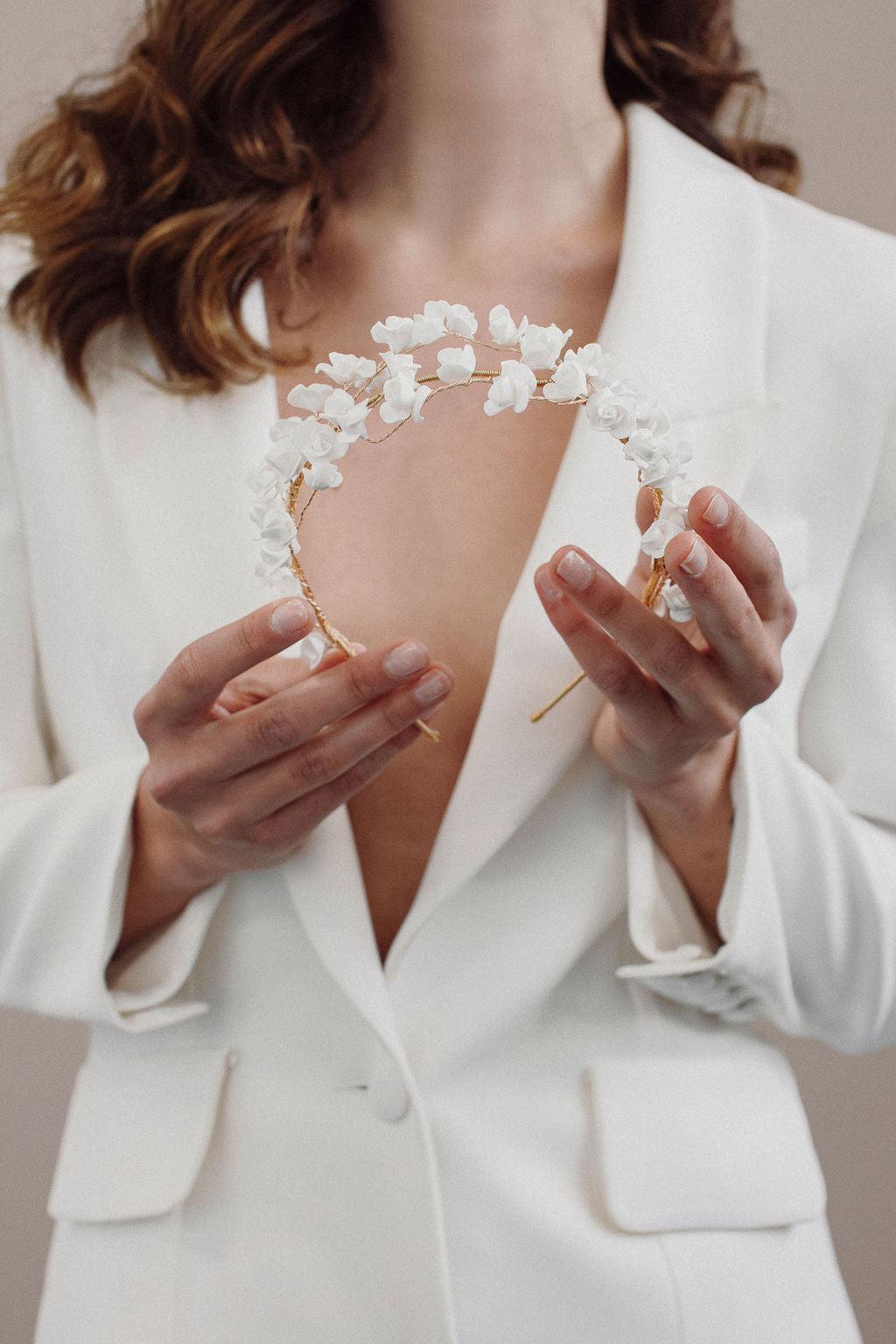 Chloris Ceramic Crown