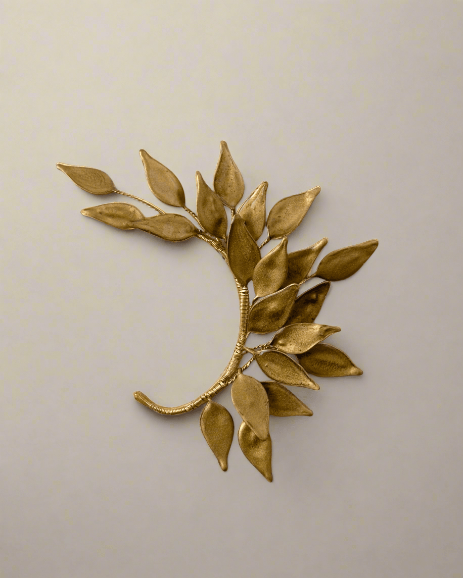 Resin Feather Ear Wrap