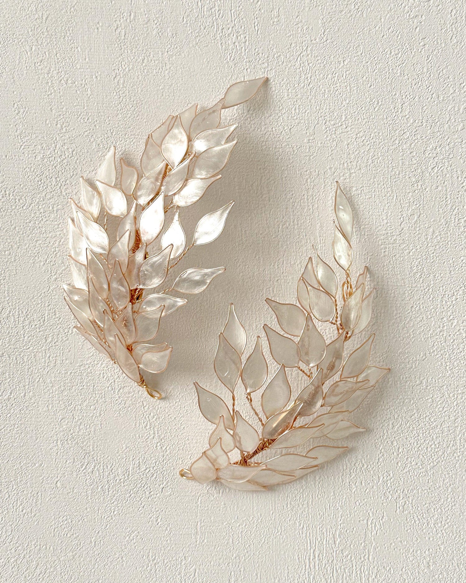 Feather Hair Vine - Two Sides