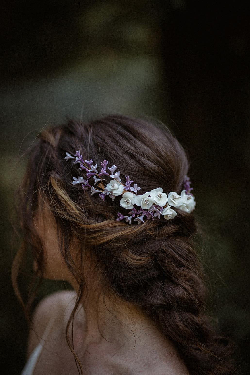 Lavender Hair Vine