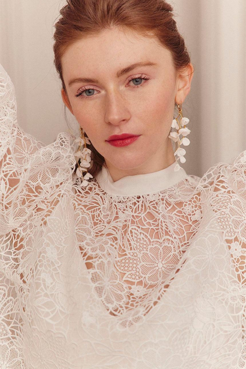 Hera Drop Hook Earrings