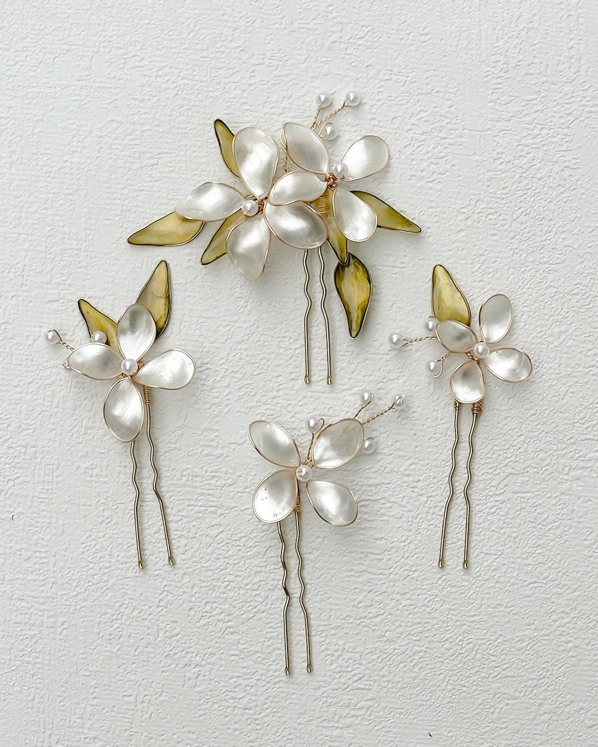 Gaia Hair Pins - Set of 4