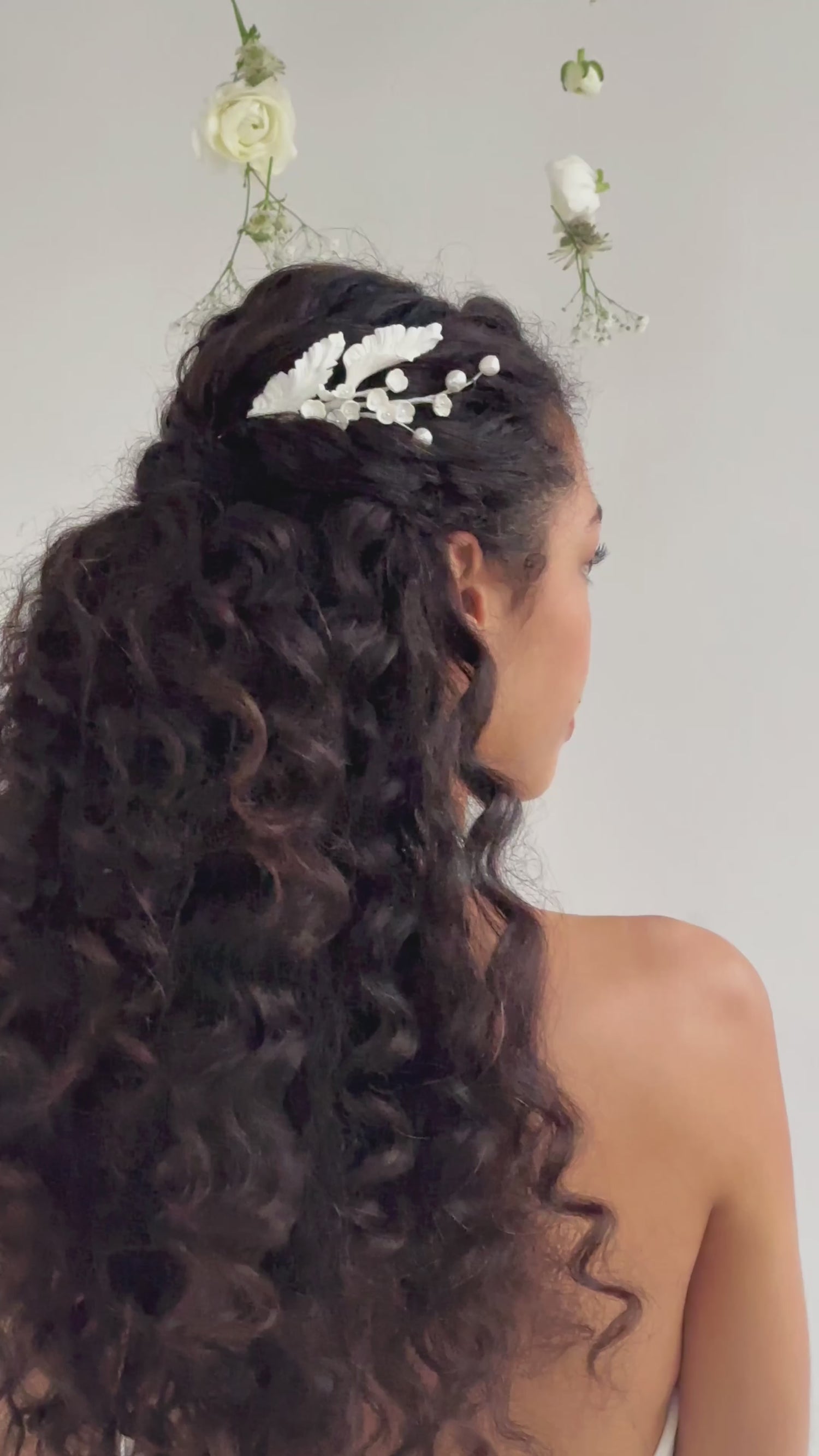 Lily of the Valley Comb - Two Sides