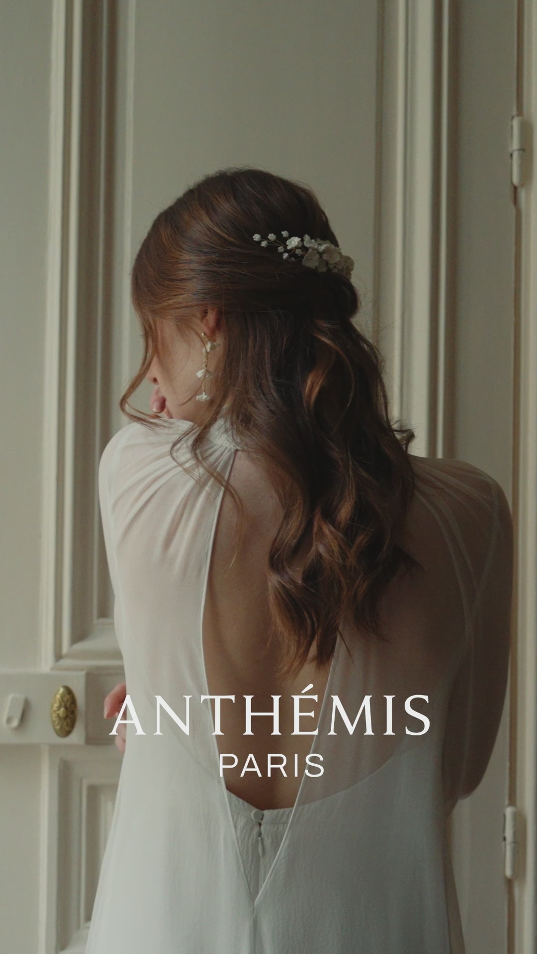 Alcea Drop - Ceramic Dangle Earrings