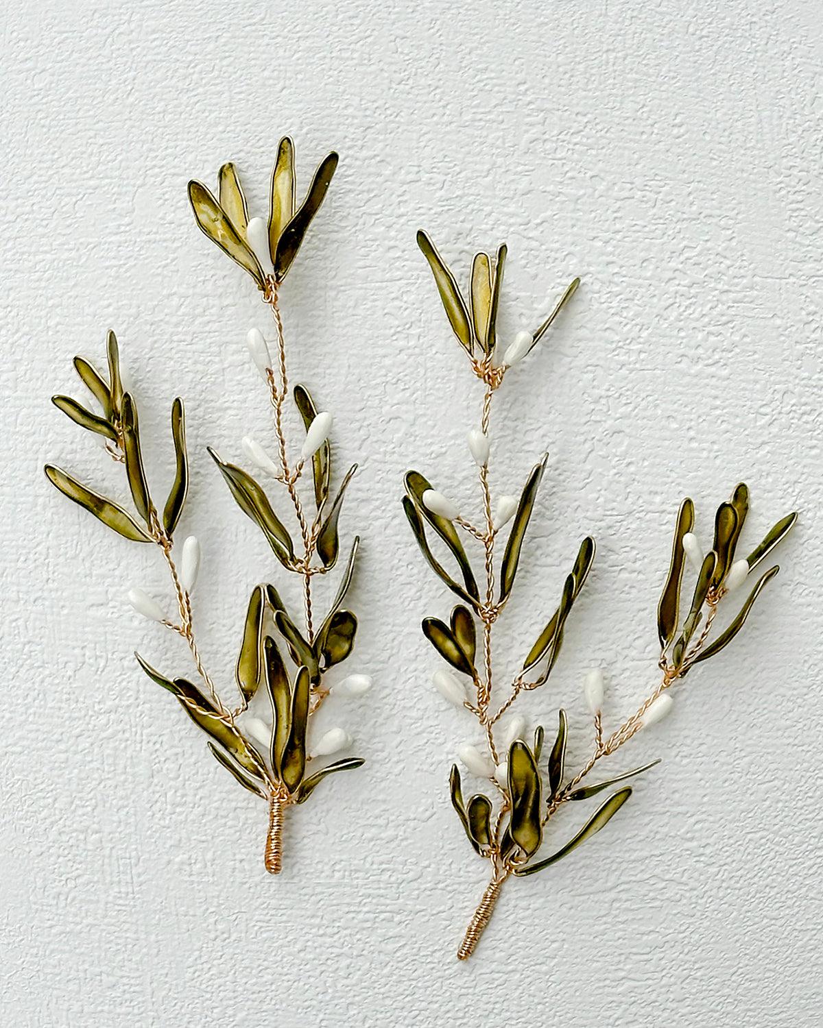 Rosemary Hair Vine - Two Sides