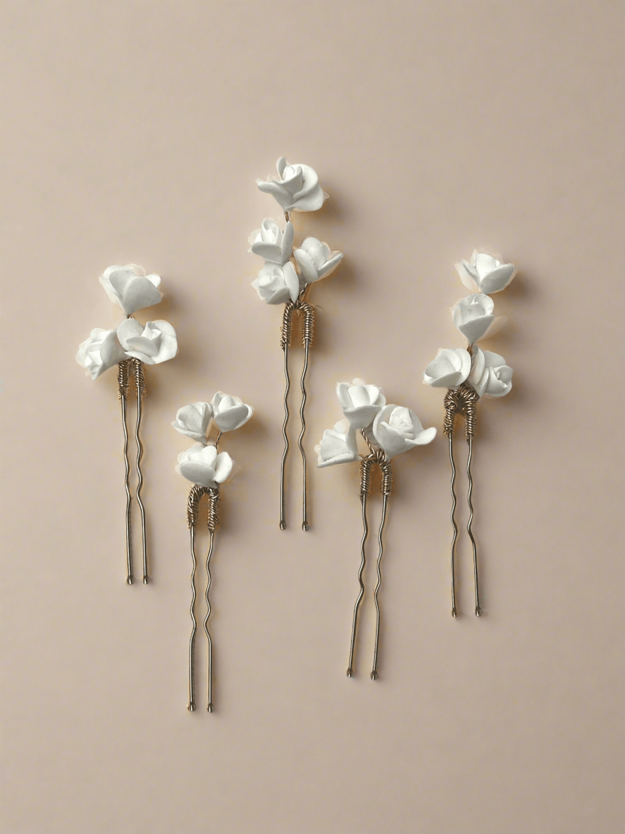 Pics à Cheveux Chloris (Lot de 4)