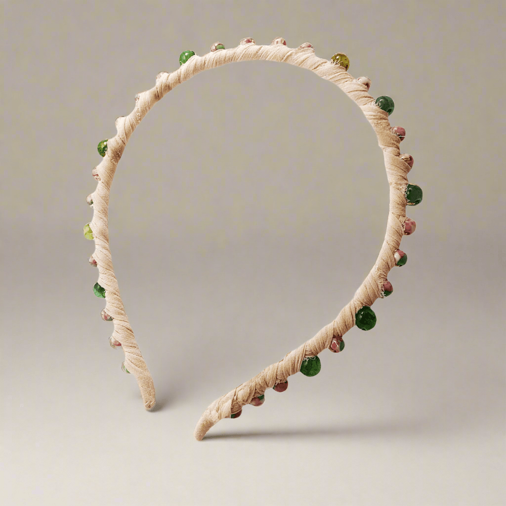 Chiffon Headband Beady