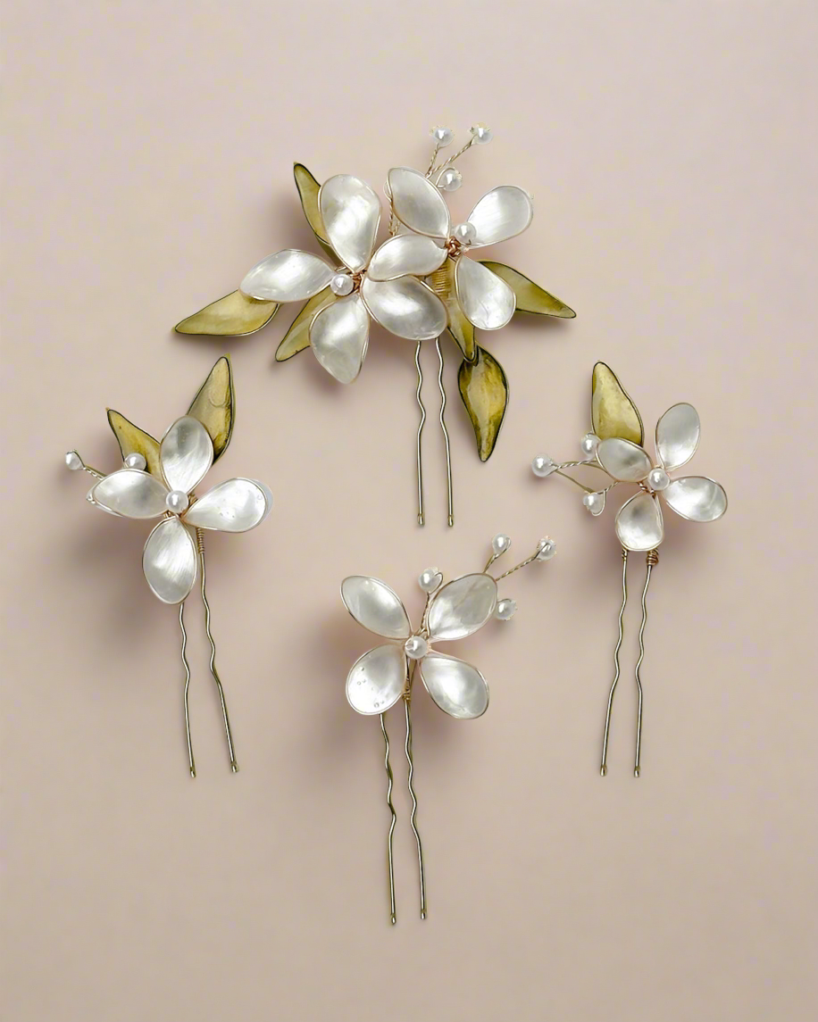 Gaia Hair Pins - Set of 4