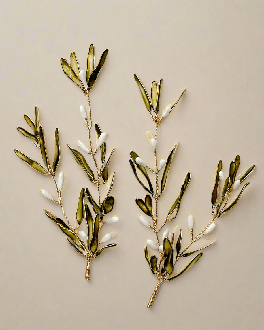 Rosemary Hair Vine - Two Sides