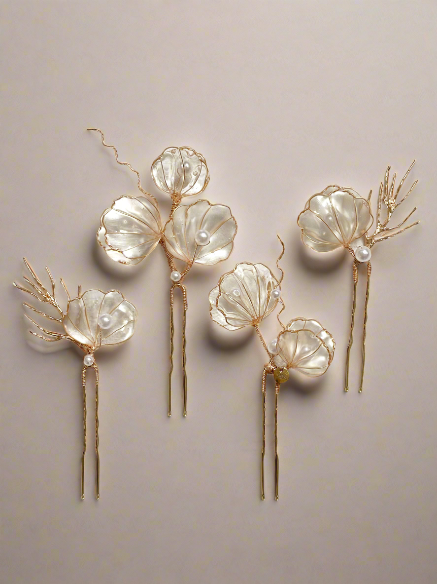 Aphrodite Hair Pins - Set of 4