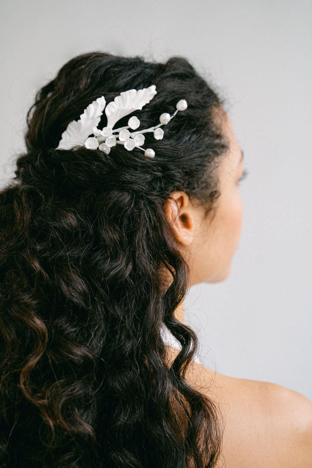 Lily of the Valley Comb - Two Sides