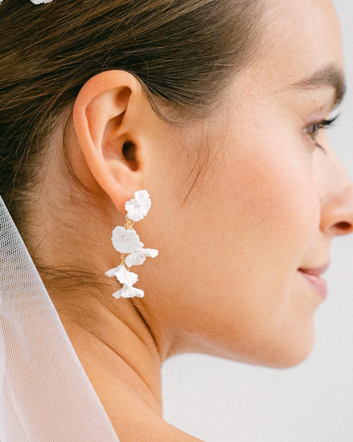 Boucles d’Oreilles Alcea Cascade