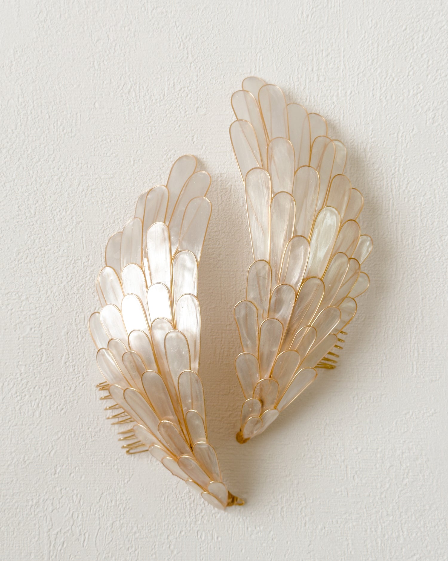 Angel Wings Two-Sided Hairpiece