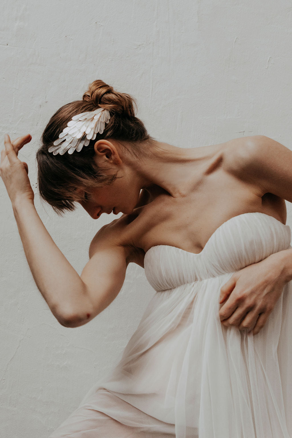 Angel Wings Two-Sided Hairpiece