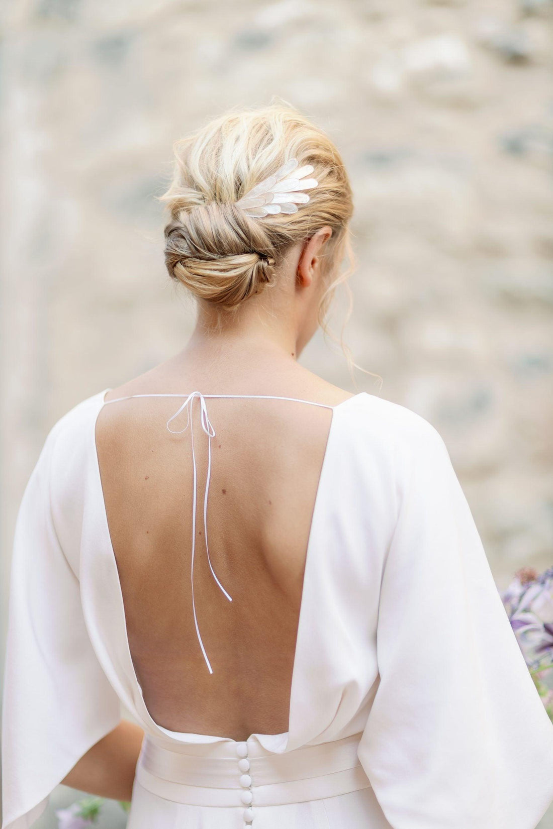 Angel Wings Hair Vine - Two Sides