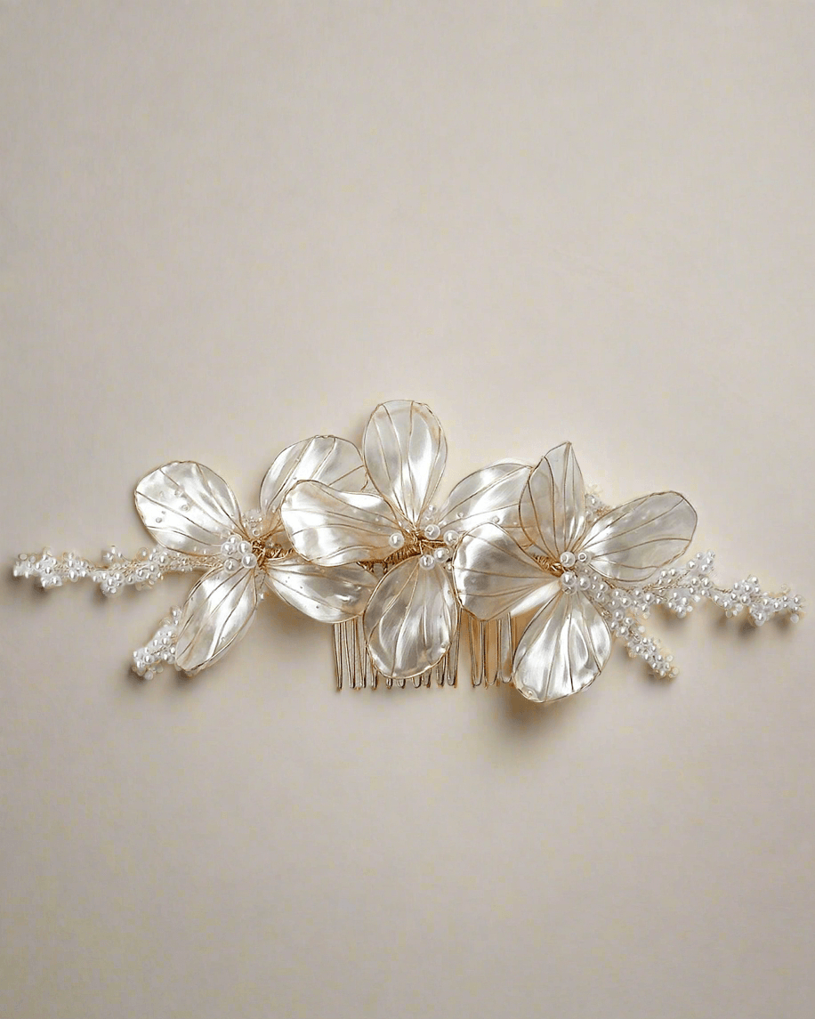 Anthenia Mother-of-pearl resin comb