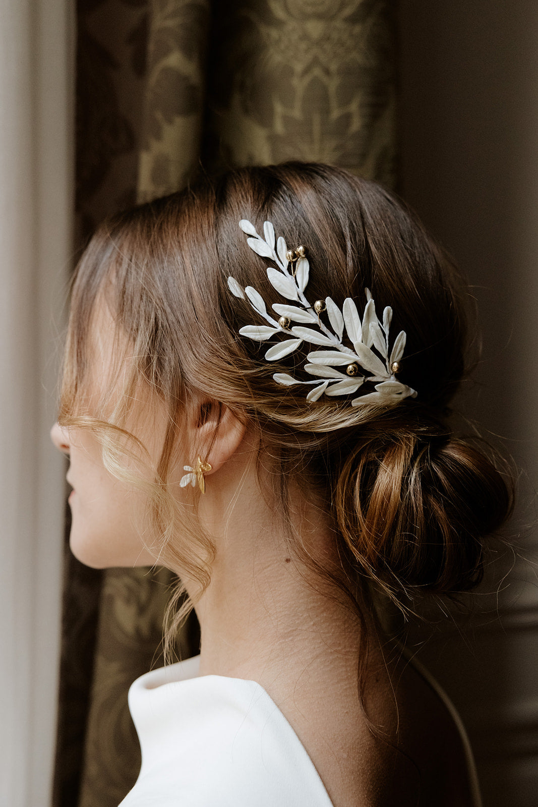 Olive Two-Sided Hairpiece