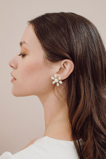 Perle Star Earrings