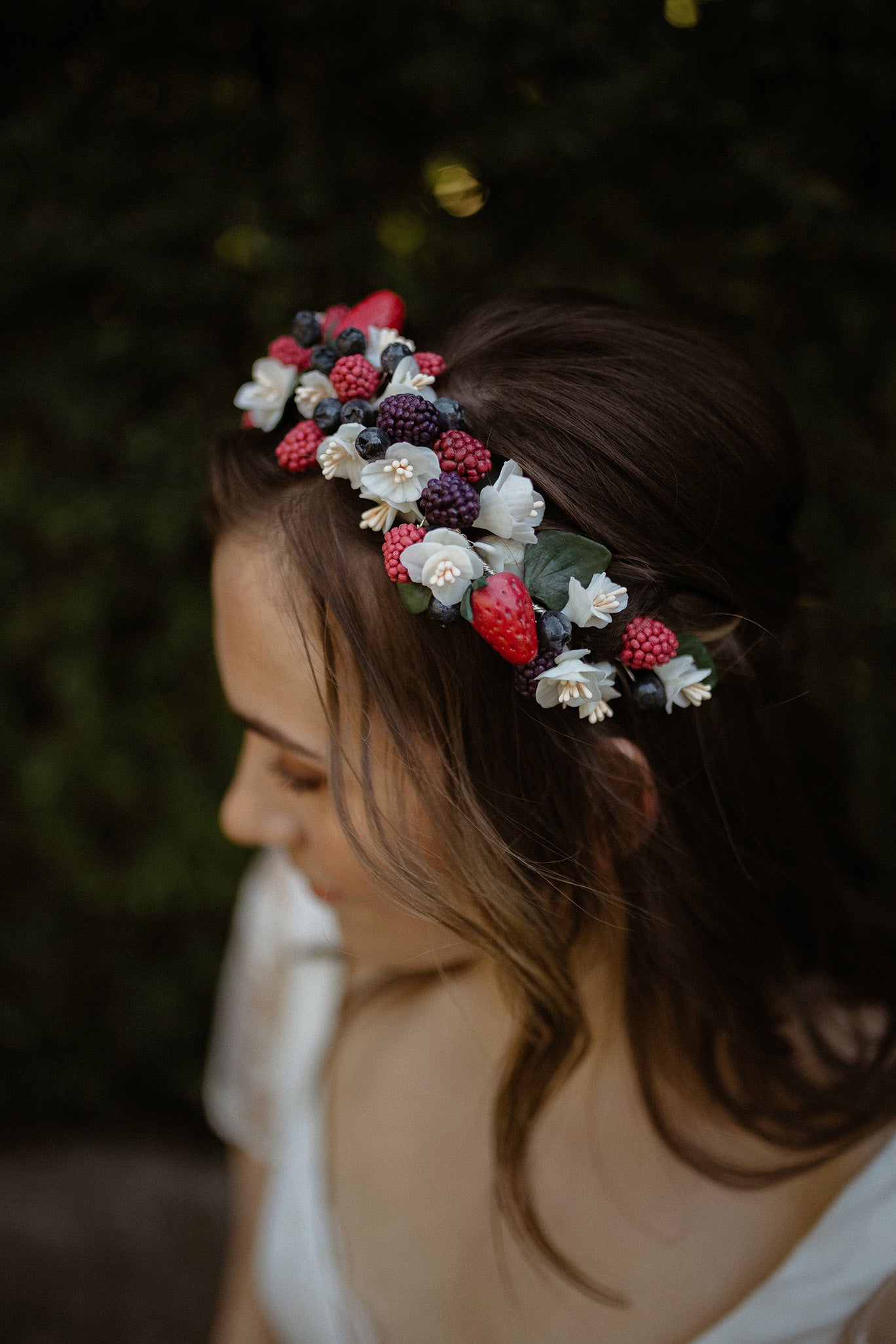 Red Fruity Hairpiece