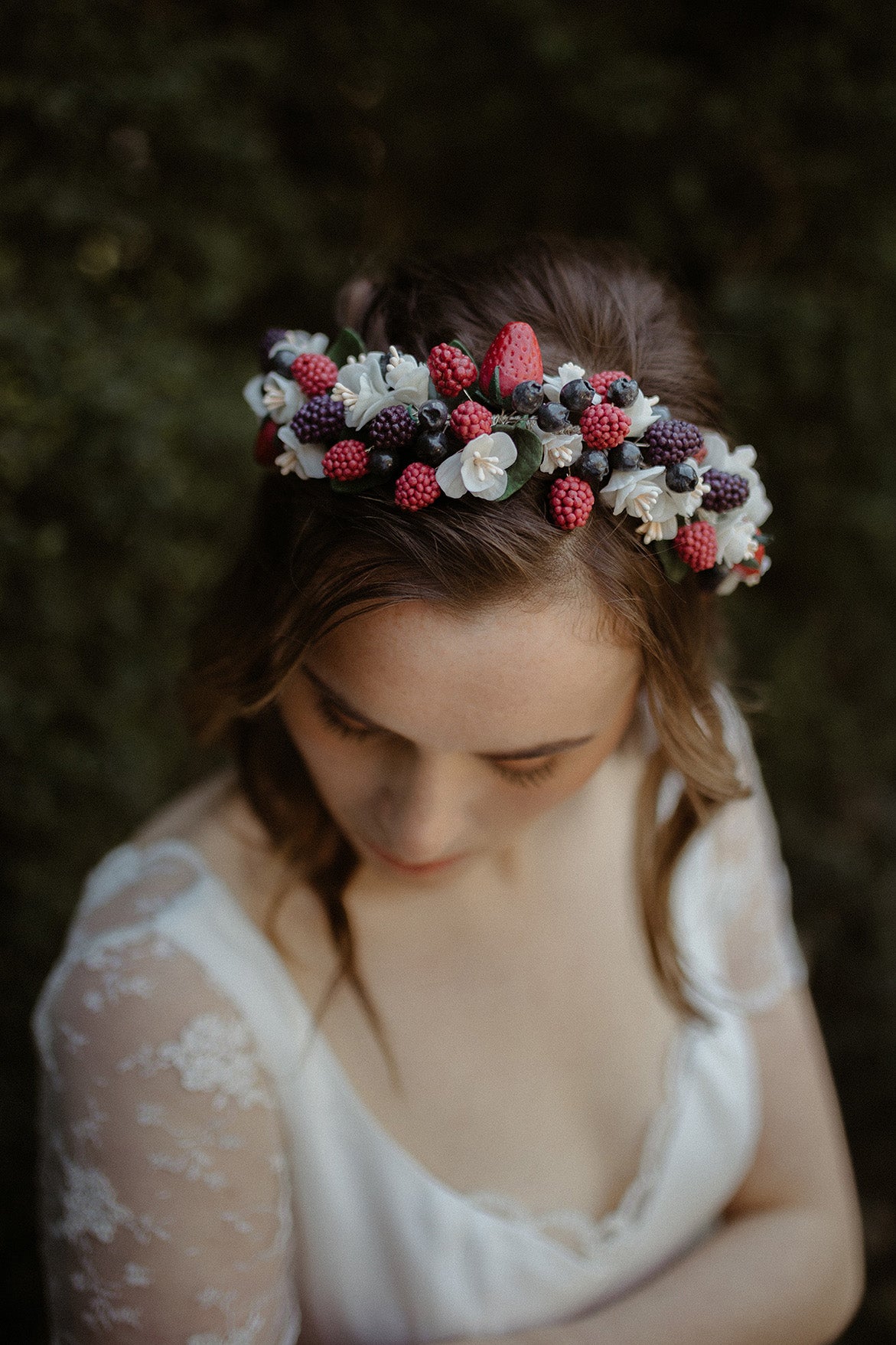 Red Fruity Hairpiece