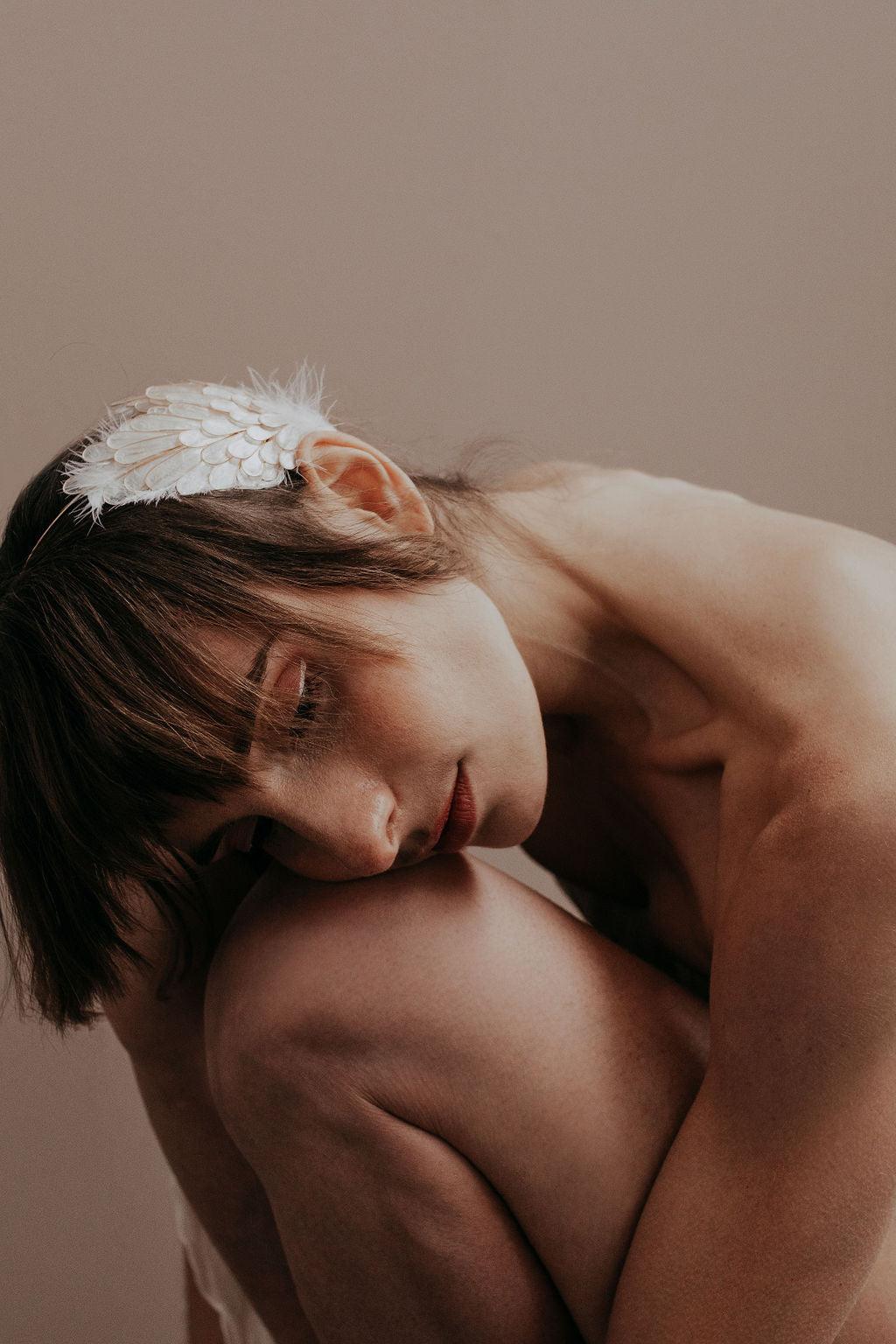Serre-Tête Swan Wings