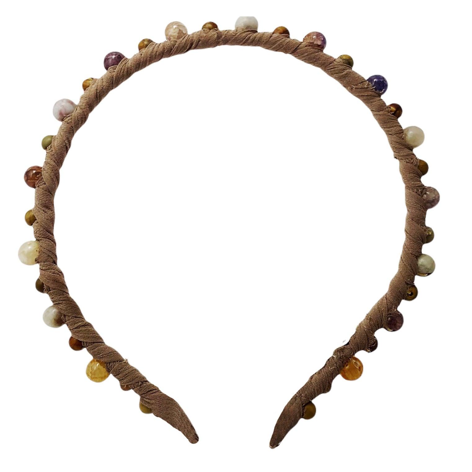 Chiffon Headband Beady