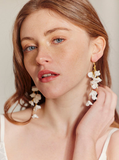 Hera Drop Hook Earrings