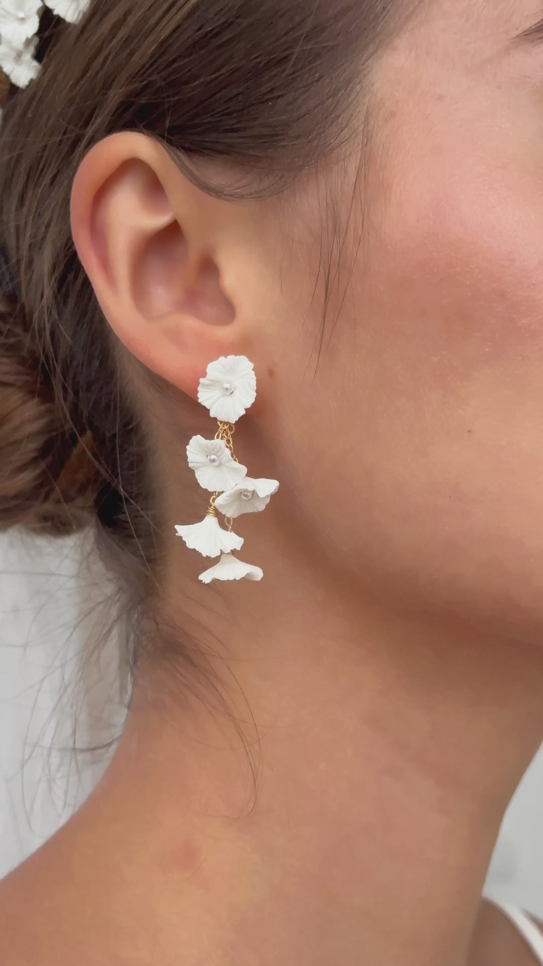 Alcea Puces Earrings