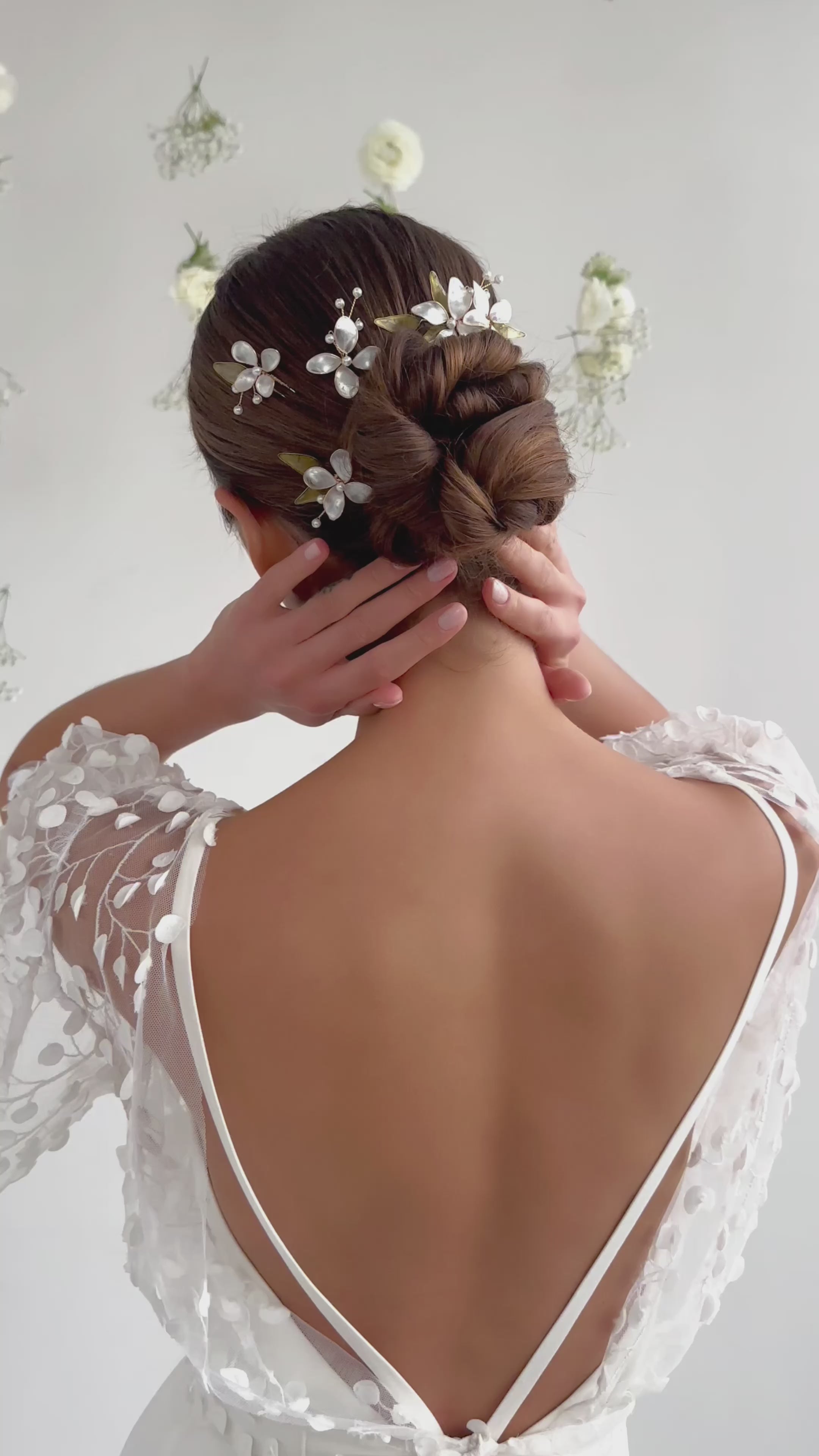 Pics à Cheveux Gaia (Lot de 4)