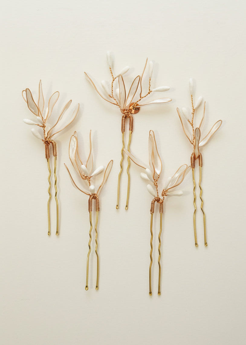 Rosemary Hair Pins (Set of 5)