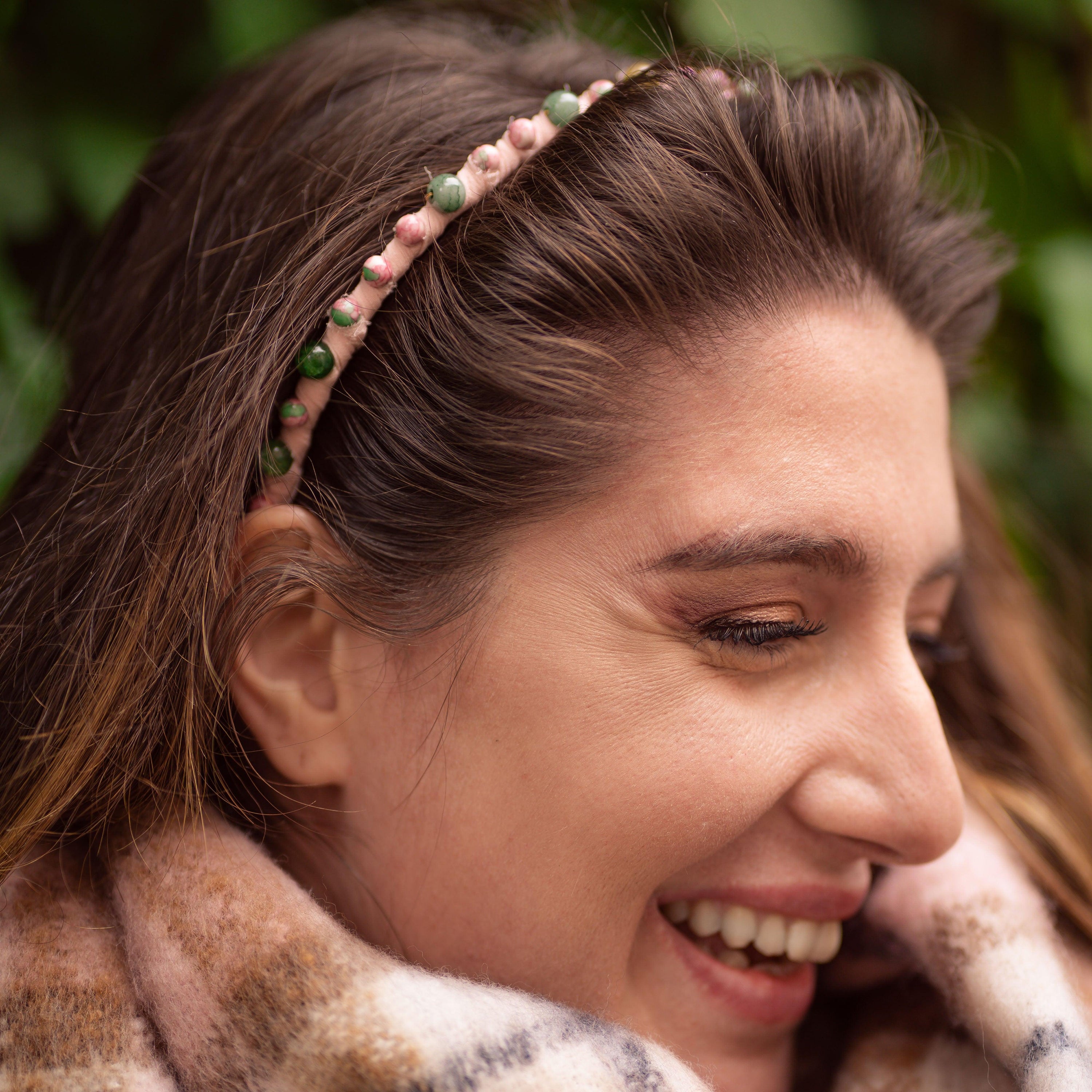 Chiffon Headband Beady